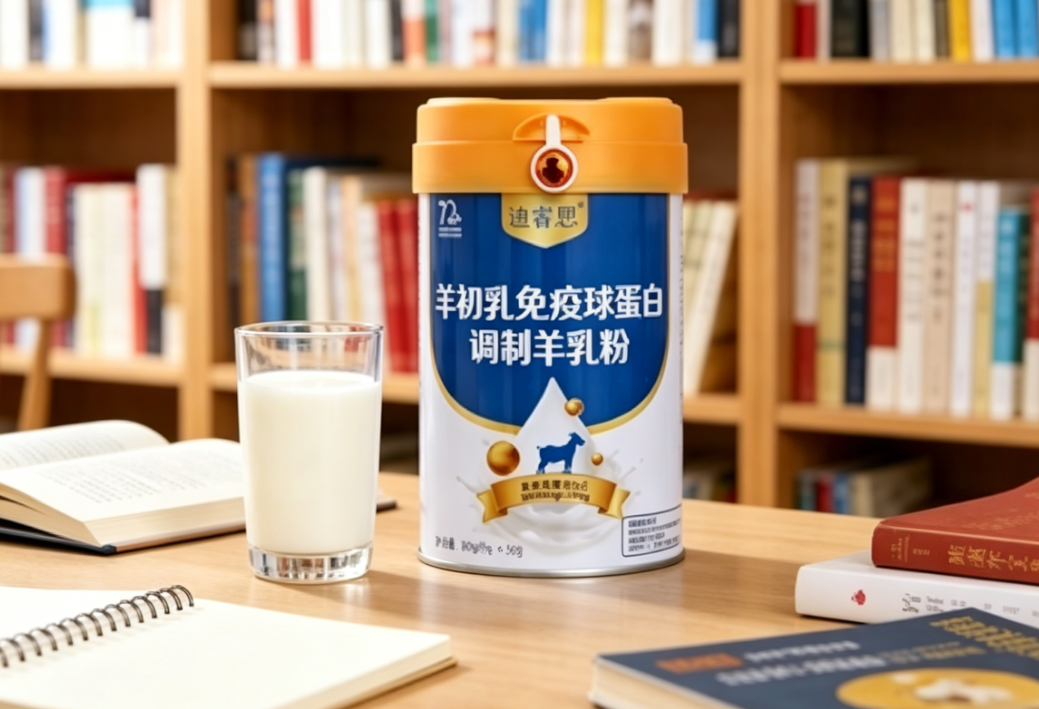 选羊奶粉看重奶源与配方,迪奢思生态牧场直供,高浓免疫成分筑牢身体防护屏障